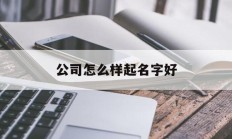 公司怎么样起名字好_(公司怎么样起名字好听)