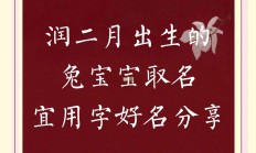 明年兔宝宝起名带什么好(明年宝宝取什么名字好)