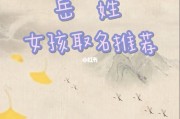岳姓男孩起名寓意好吗_(2021岳姓男宝宝取名)