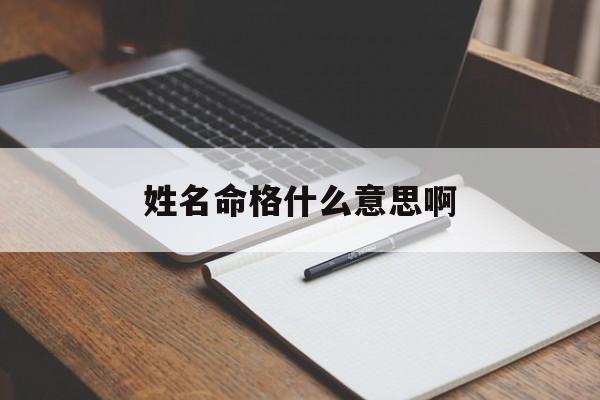 姓名命格什么意思啊_(取名命格)